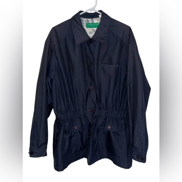 Liz Golf Liz Claiborne Lightweight Button Navy Golf Jacket Women’s Size Large - Picture 3 of 10
